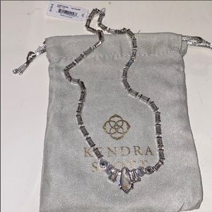 KENDRA SCOTT CHRISTIANNE NECKLACE SILVER